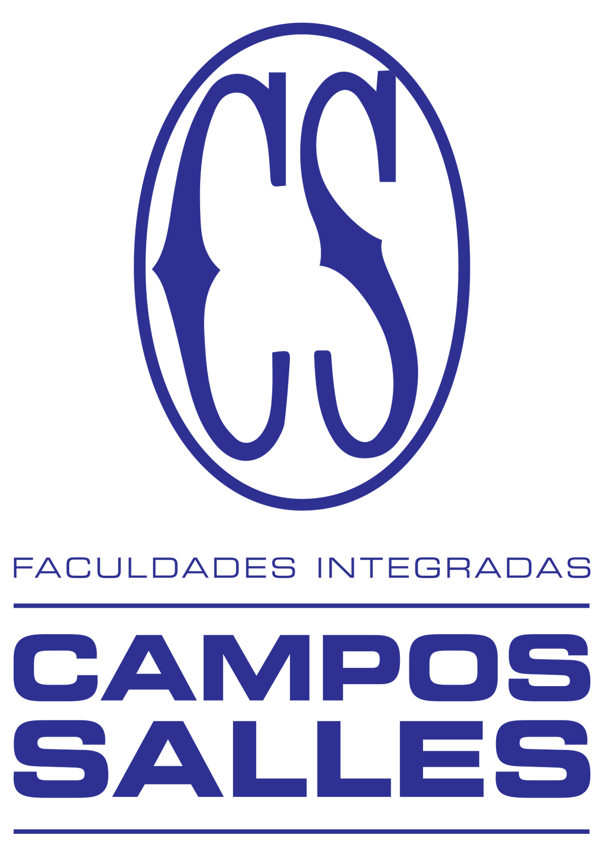 Colégio Campos Salles - Logo vertical institucional