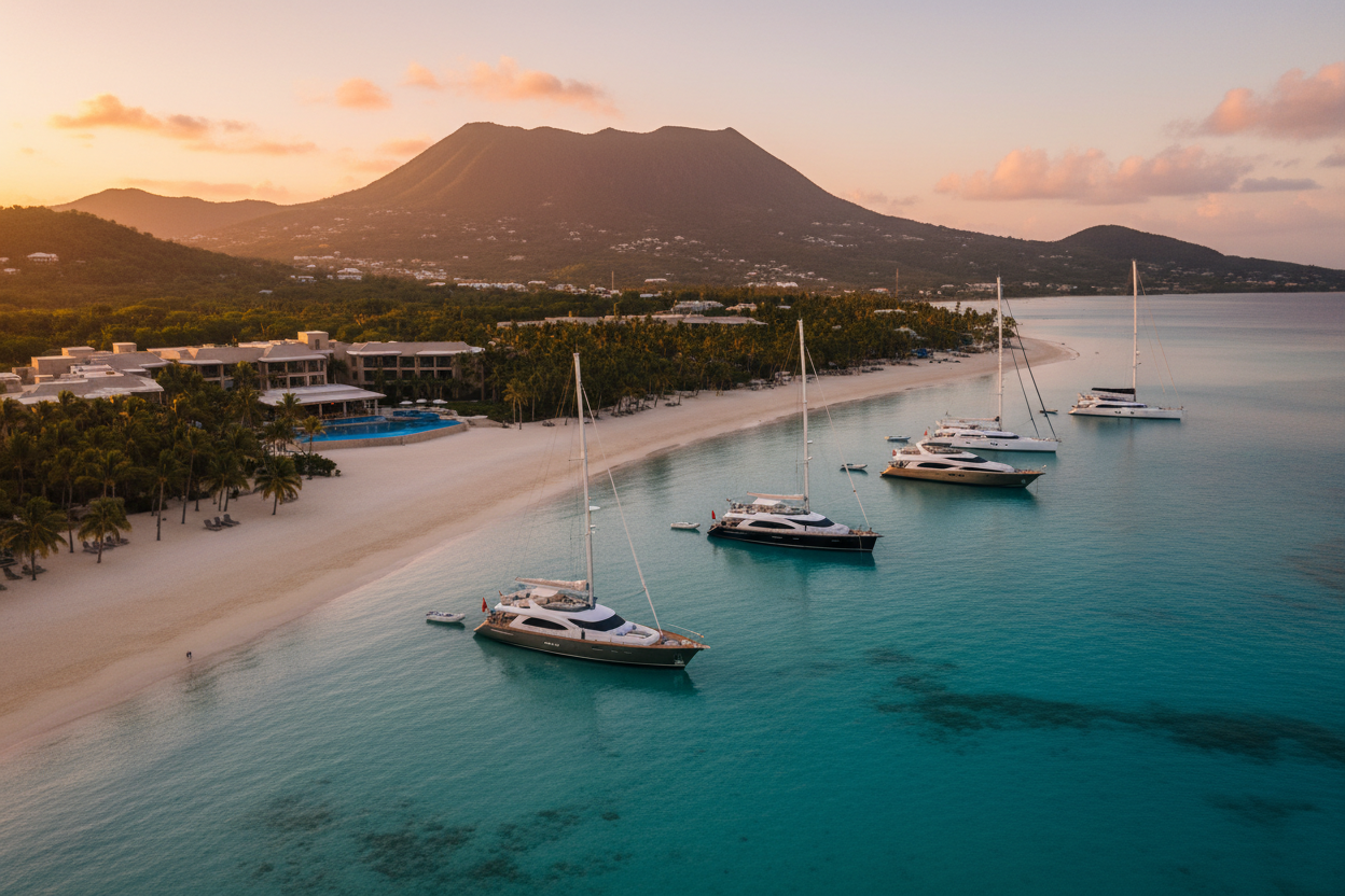 St Kitts & Nevis Golden Visa programme destination showcasing investment opportunities and residency benefits